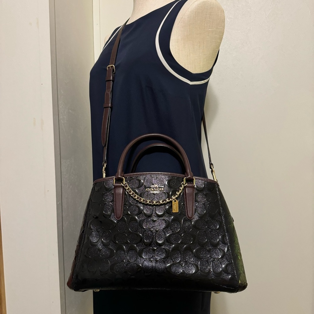 Coach Margot carry all satchel purse
